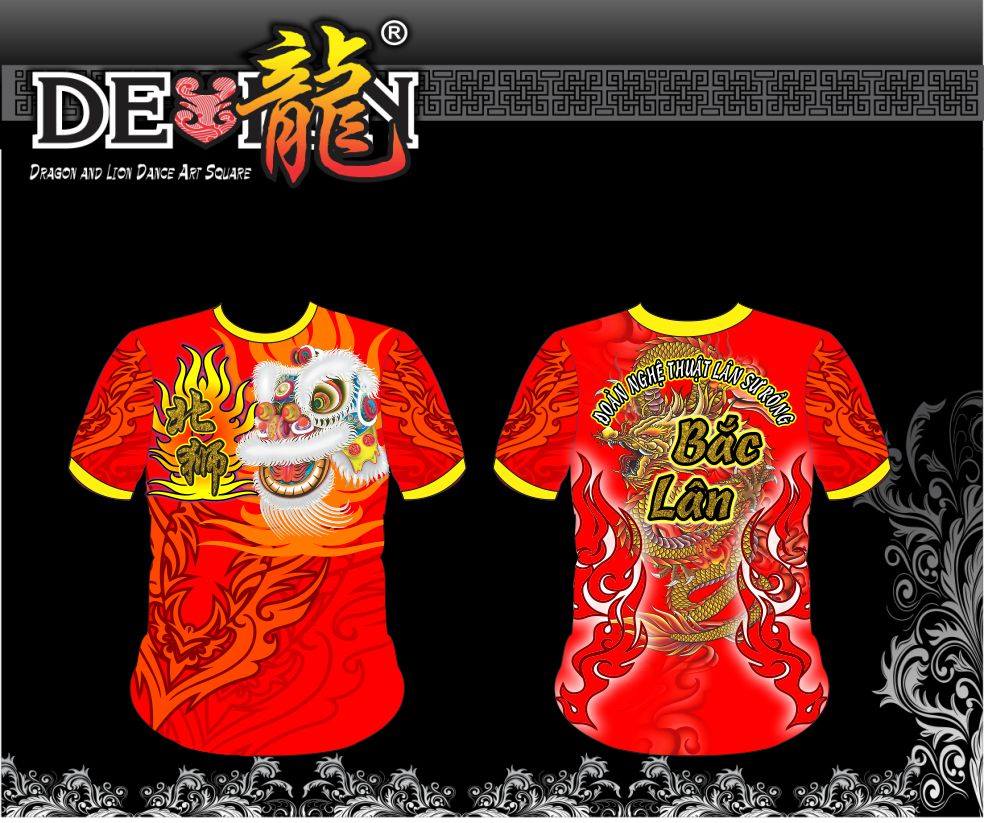ÁO LÂN SƯ RỒNG BẮC LÂN