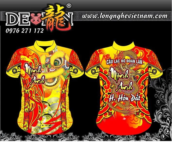 ÁO LÂN SƯ RỒNG MINH ANH ĐN