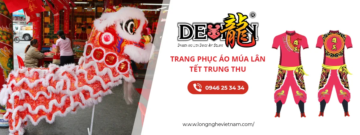 Áo múa lân Tết Trung thu