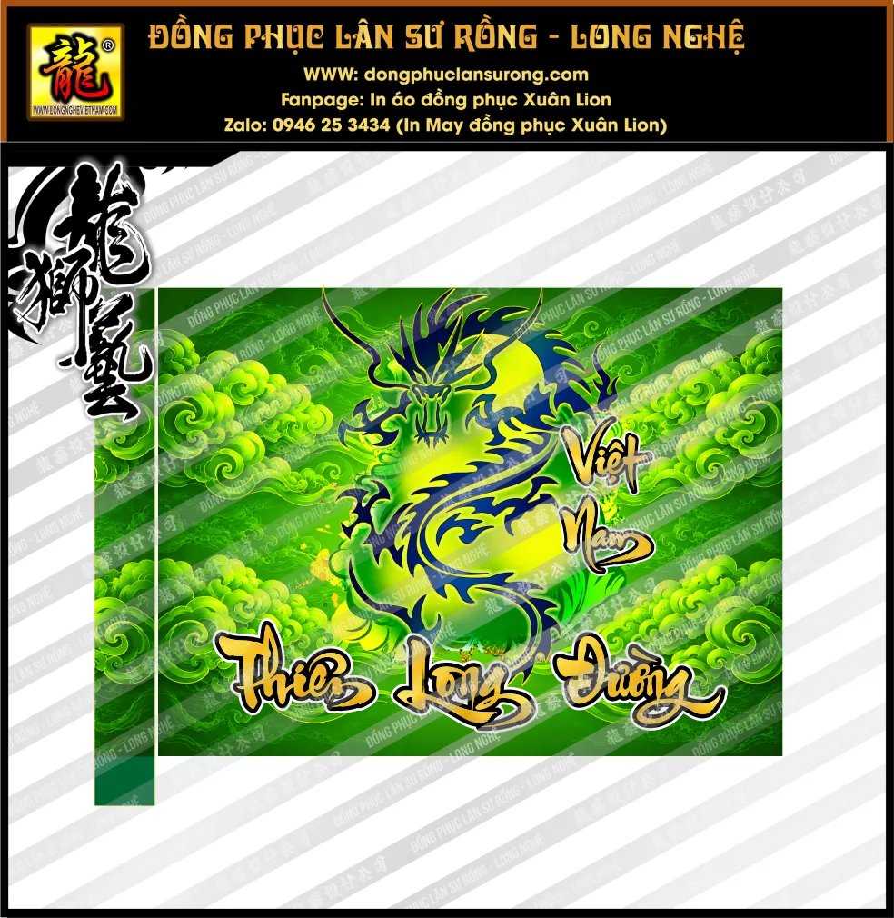 CỜ CHÀO SÂN THIÊN LONG BẠC LIÊU