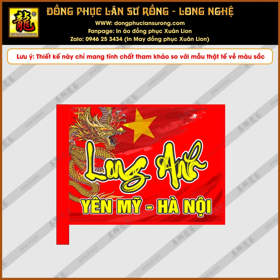 CỜ THI ĐẤU LONG ANH