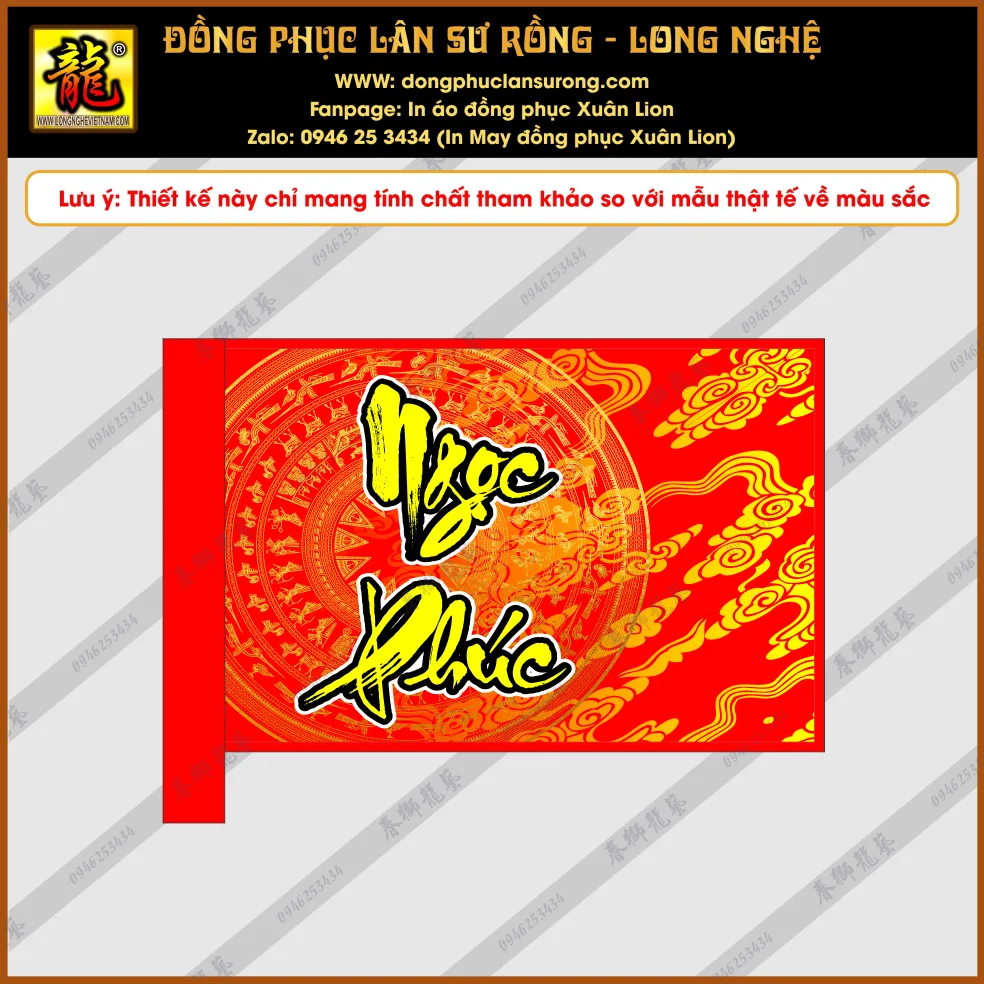 CỜ THI ĐẤU NGỌC PHÚC