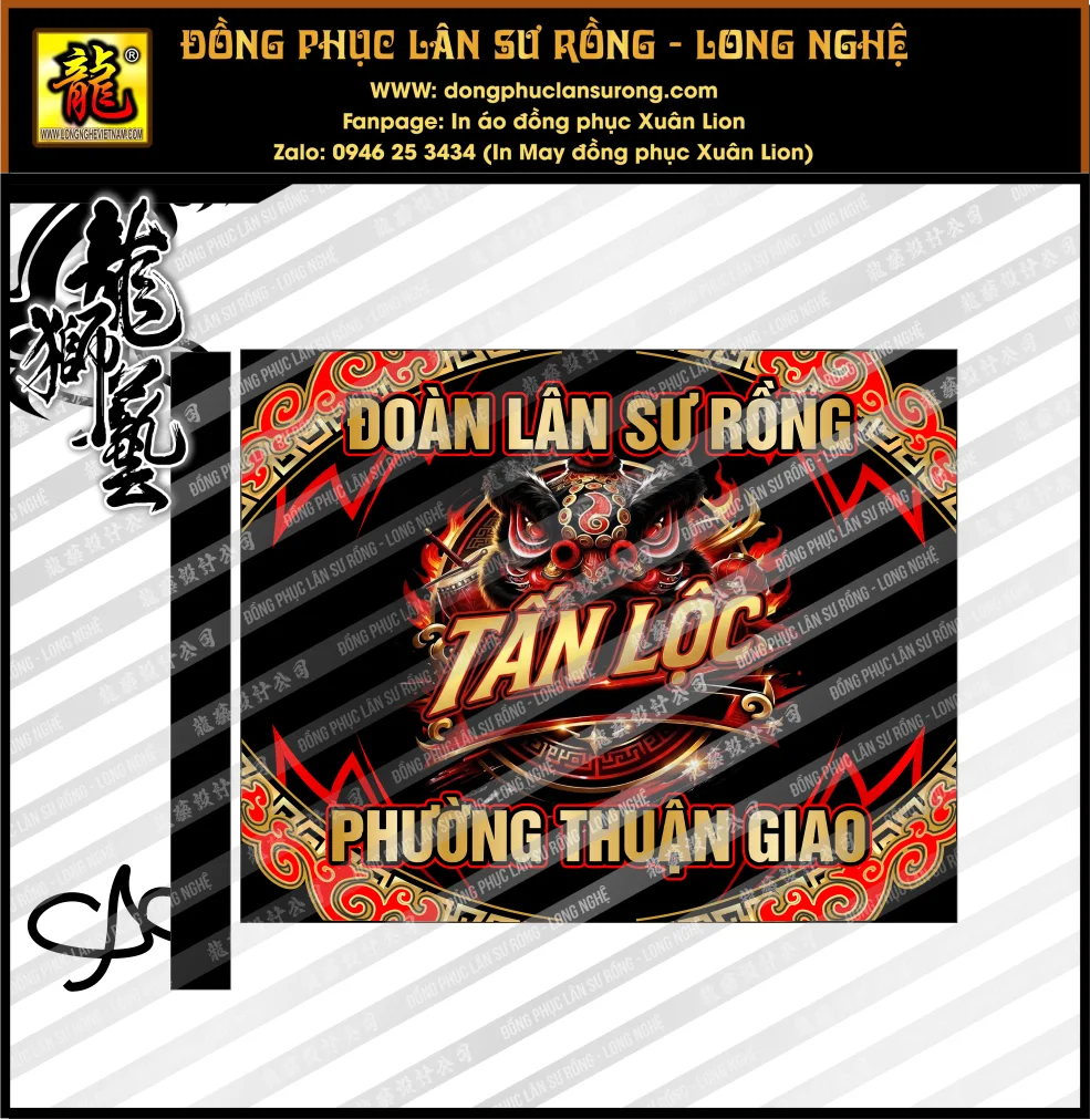 CỜ THI ĐẤU TẤN LỘC
