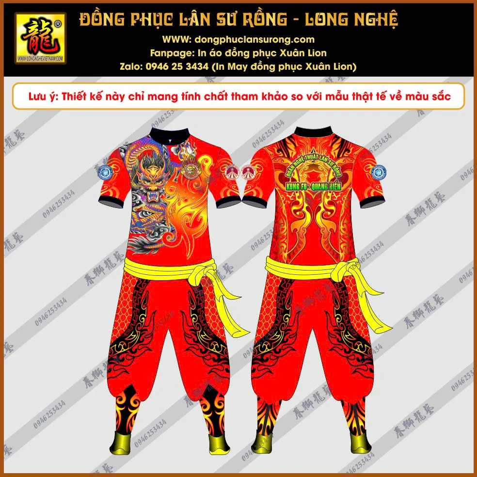 Đồng Phục Lân Sư Rồng 28