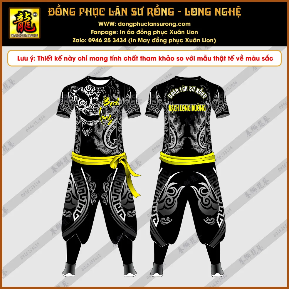 ĐỒNG PHỤC LÂN SƯ RỒNG BẠCH LONG