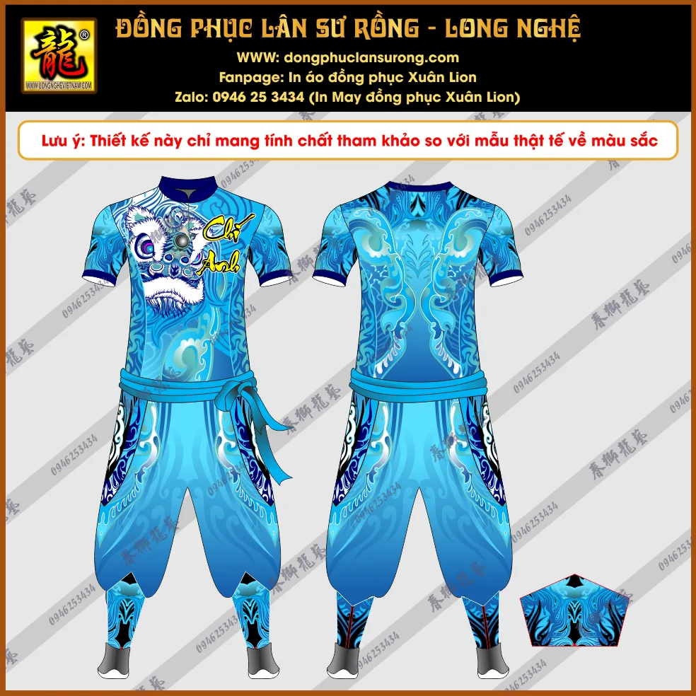 ĐỒNG PHỤC LÂN SƯ RỒNG CHÍ ANH