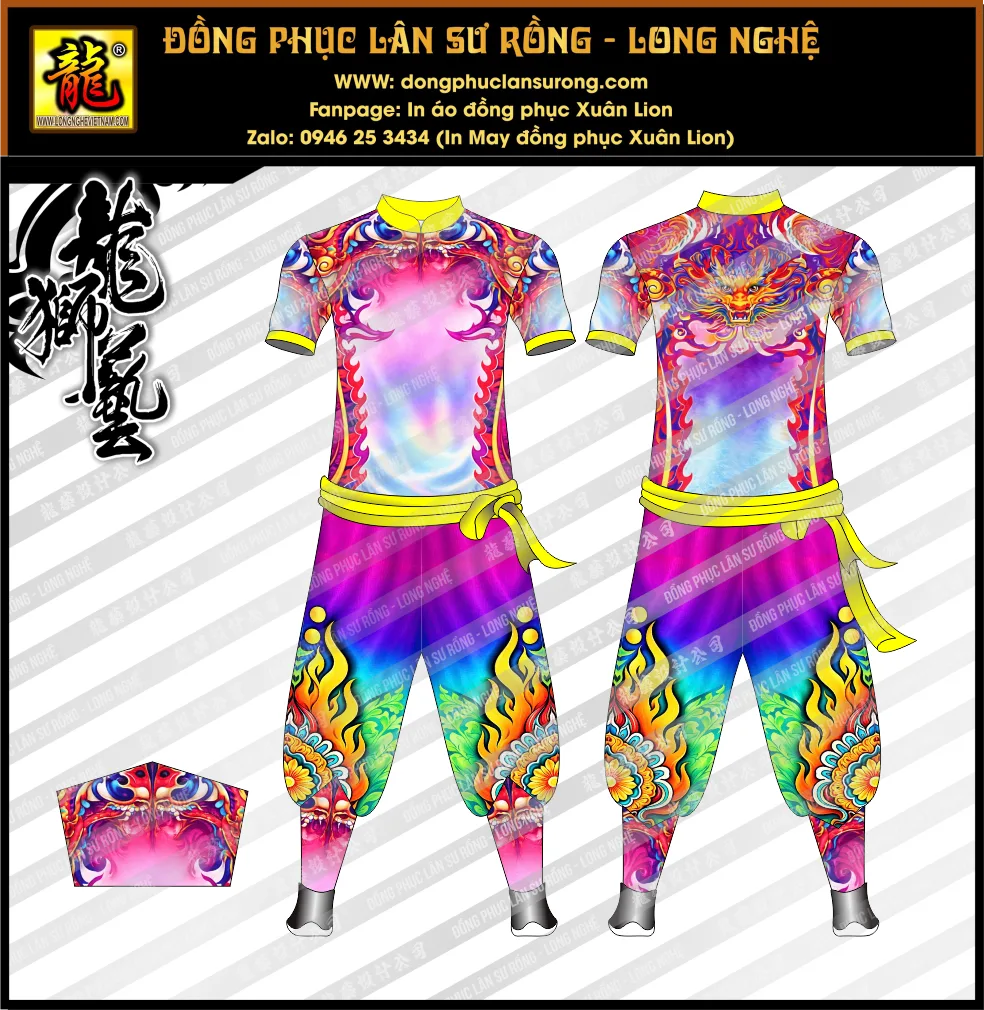 ĐỒNG PHỤC LÂN SƯ RỒNG MALAYSIA 10