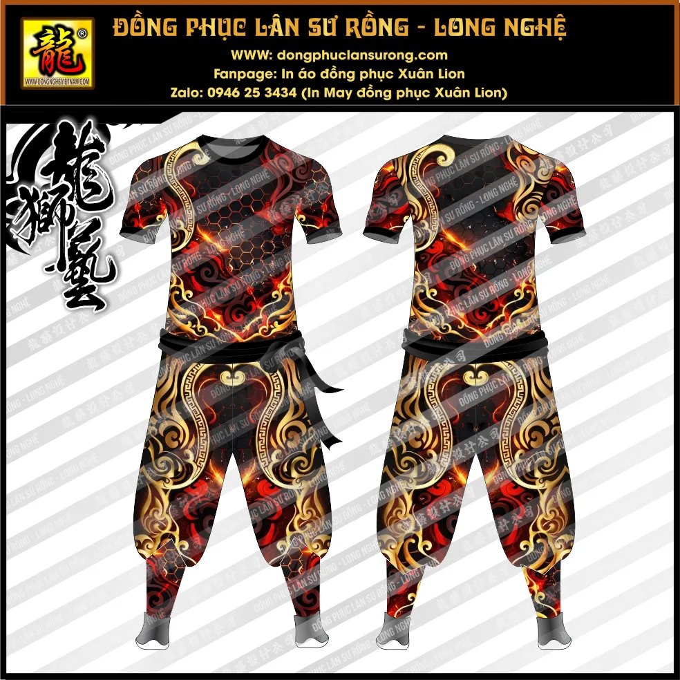 ĐỒNG PHỤC LÂN SƯ RỒNG MALAYSIA 12