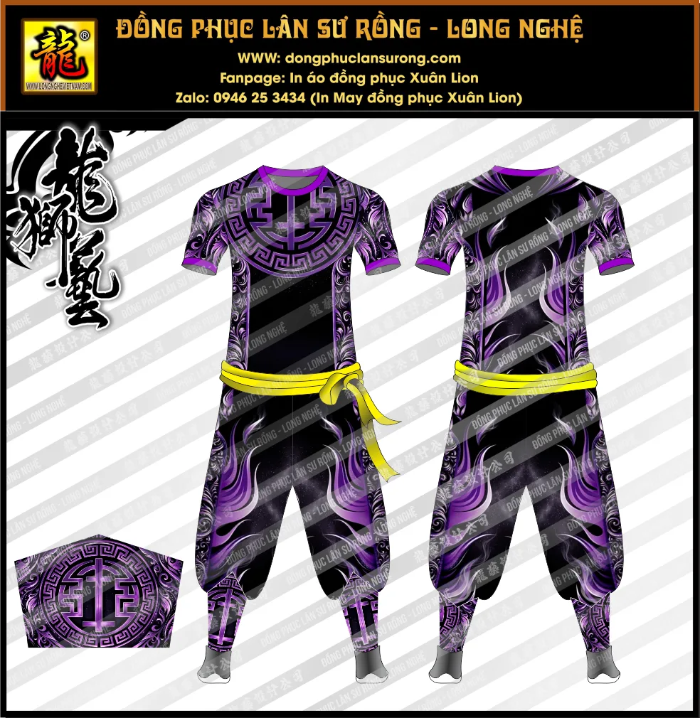 ĐỒNG PHỤC LÂN SƯ RỒNG MALAYSIA 3