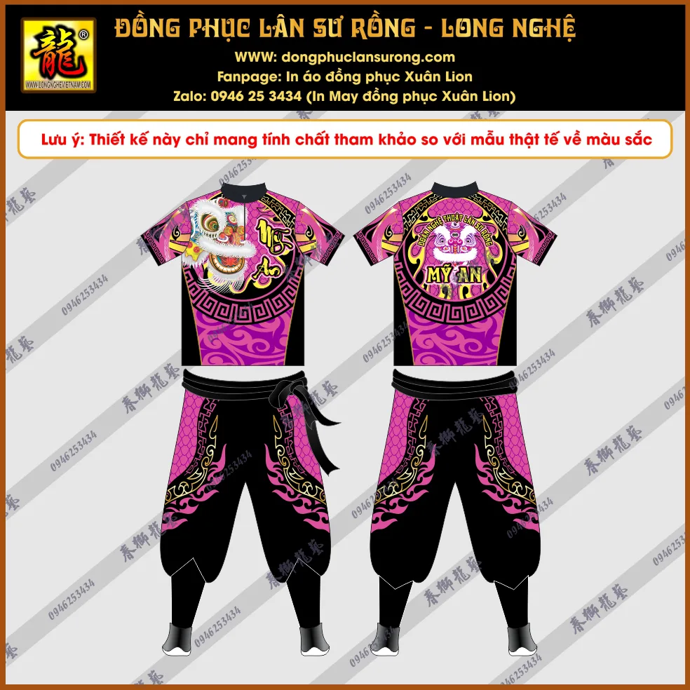 ĐỒNG PHỤC LÂN SƯ RỒNG MỸ AN
