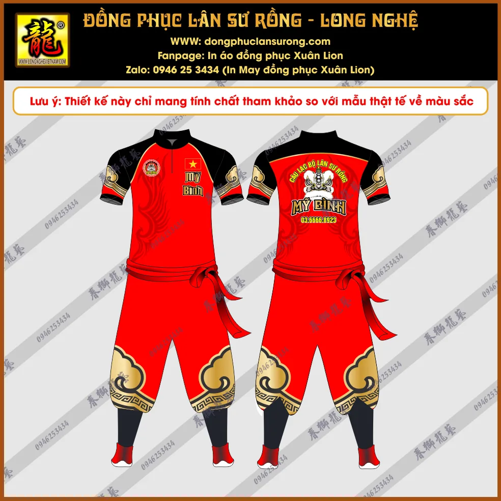 ĐỒNG PHỤC LÂN SƯ RỒNG MỸ BÌNH