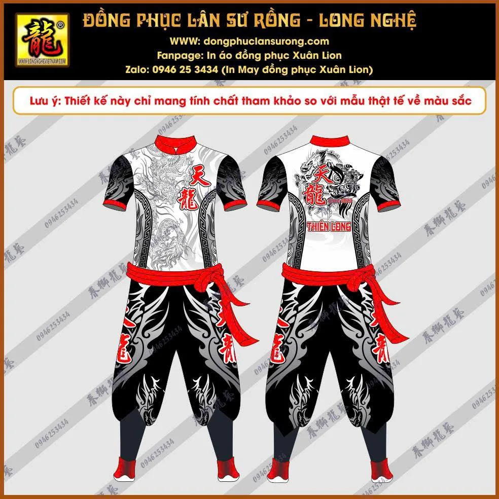 ĐỒNG PHỤC LÂN SƯ RỒNG THIÊN LONG