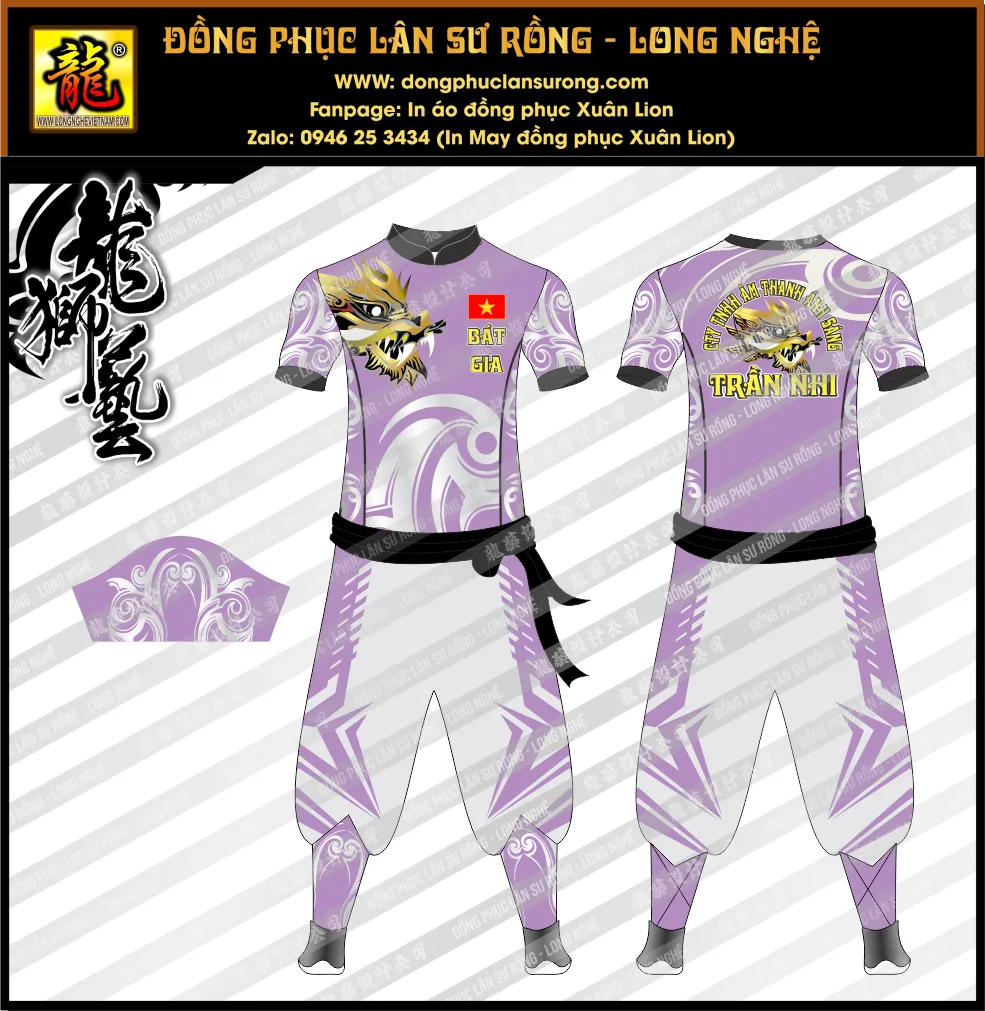 ĐỒNG PHỤC LÂN SƯ RỒNG TRẦN NHI