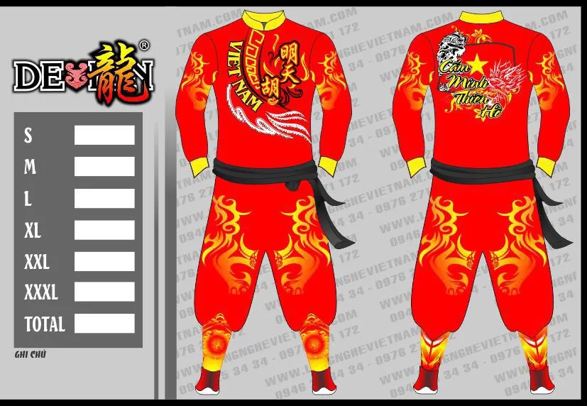 QUẦN ÁO MÚA LÂN CẨM MINH THIÊN HỒ