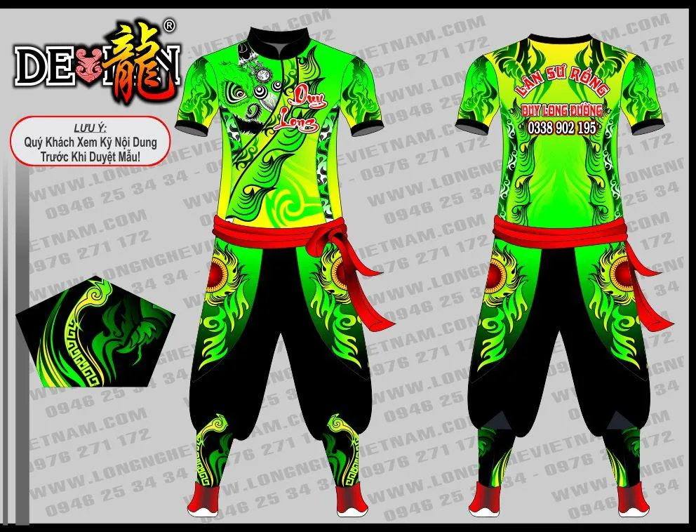 QUẦN ÁO MÚA LÂN DUY LONG