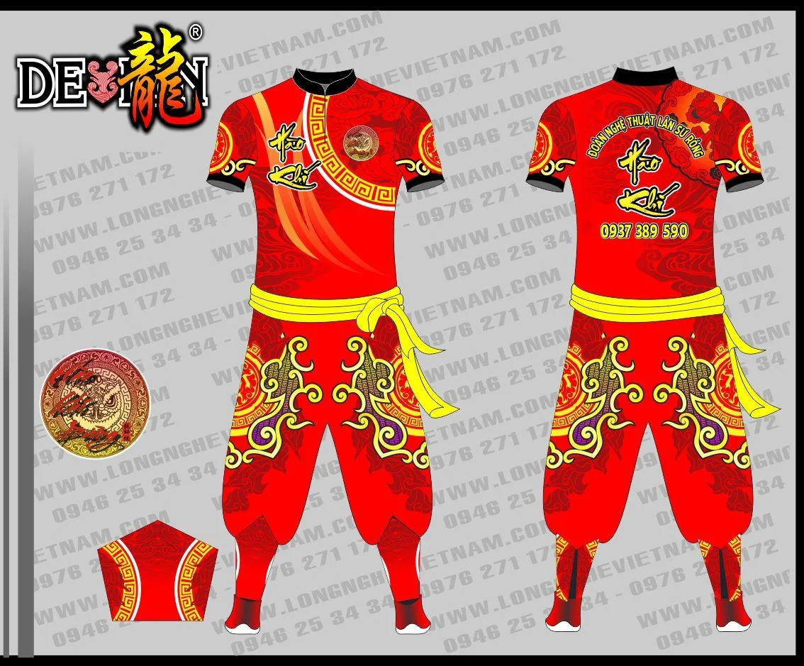 QUẦN ÁO MÚA LÂN HÀO KHÍ VŨNG TÀU