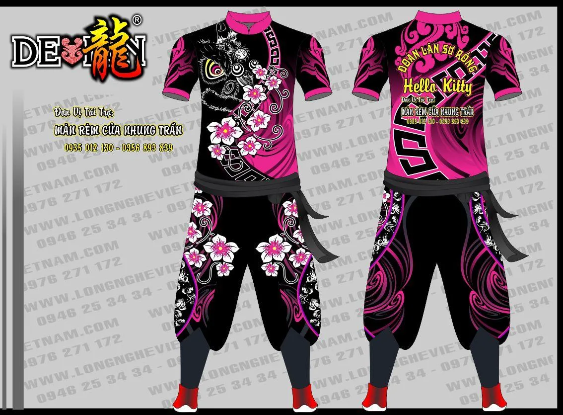 QUẦN ÁO MÚA LÂN HELLO KITTY