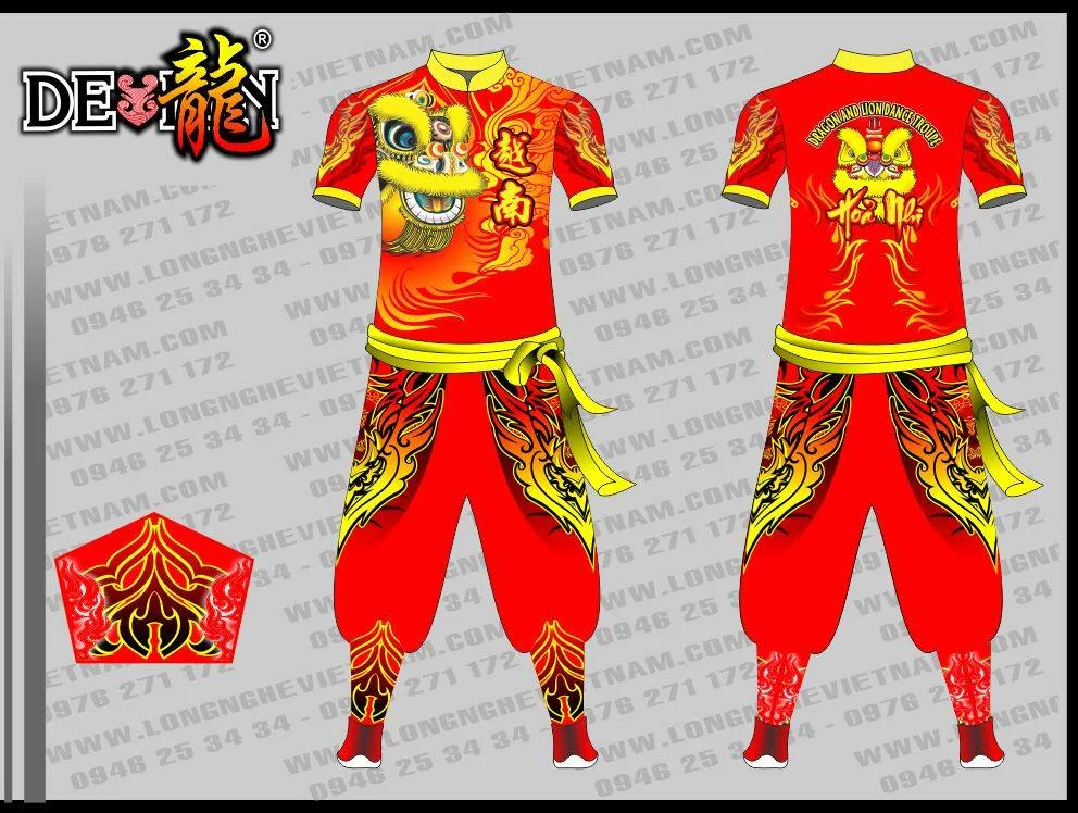 QUẦN ÁO MÚA LÂN HỎA NHI