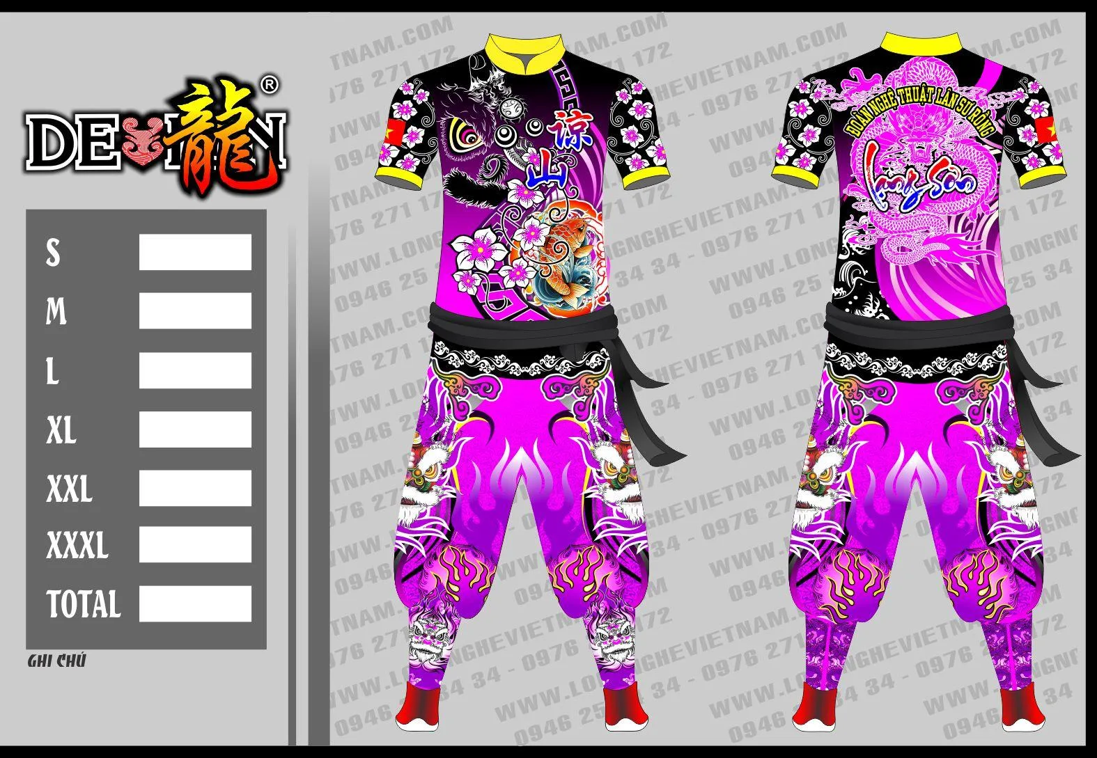 QUẦN ÁO MÚA LÂN LẠNG SƠN