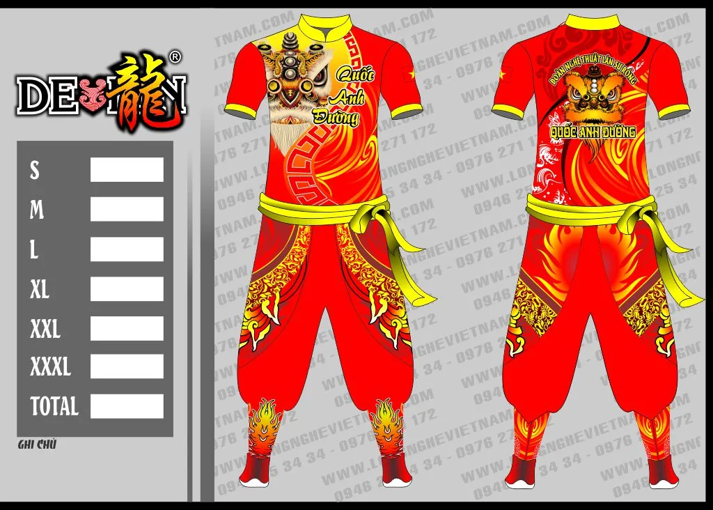 QUẦN ÁO MÚA LÂN QUỐC ANH