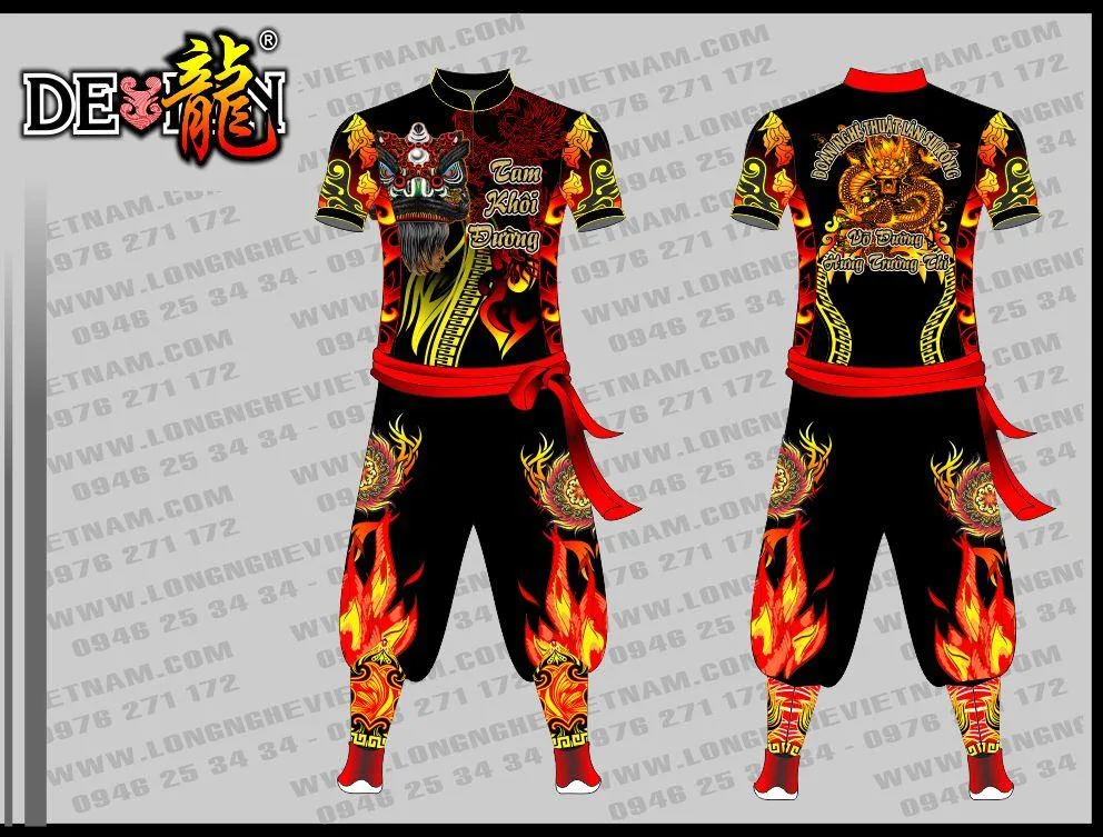 QUẦN ÁO MÚA LÂN TAM KHÔI