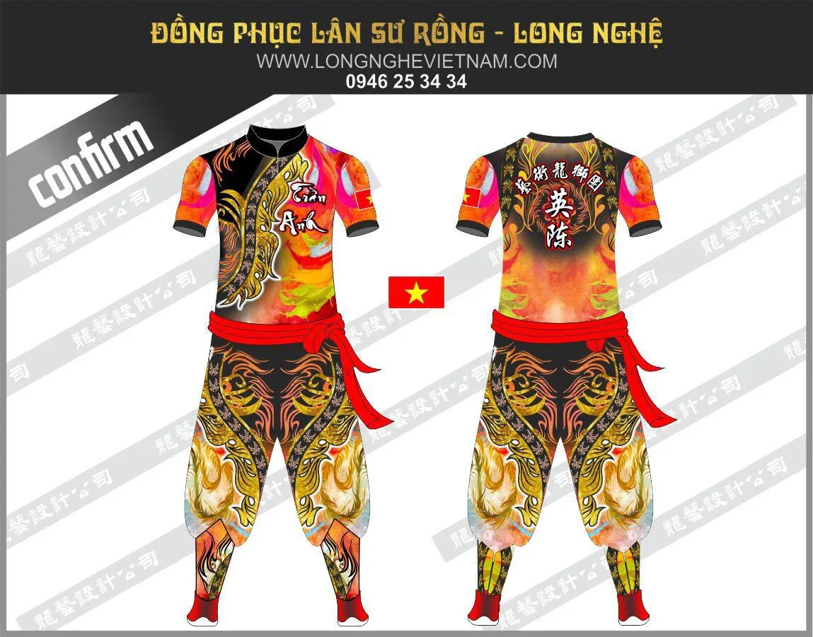 TRANG PHỤC MÚA LÂN TRẦN ANH