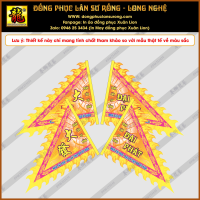 CỜ TAM GIÁC- CỜ NGŨ SẮC - CỜ THẦN - CỜ LỄ ĐẠI PHÁT