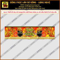 BỌC TRỐNG HỘI ĐÁNH TRỐNG LÂN SƯ RỒNG 2