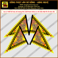 CỜ TAM GIÁC- CỜ NGŨ SẮC - CỜ THẦN - CỜ LỄ KHAI TÂY