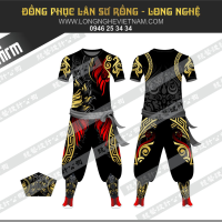 TRANG PHỤC LÂN SƯ RỒNG MÀU ĐEN