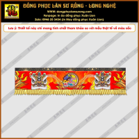 BỌC TRỐNG HỘI ĐÁNH TRỐNG LÂN SƯ RỒNG 6