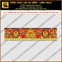 BỌC TRỐNG HỘI ĐÁNH TRỐNG LÂN SƯ RỒNG 9