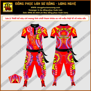 ĐỒNG PHỤC LÂN SƯ RỒNG XIAN SING