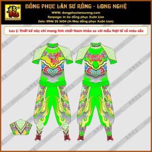 ĐỒNG PHỤC LÂN SƯ RỒNG HOÀ NGHĨA