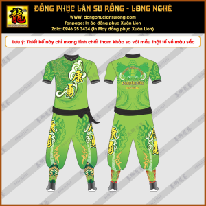 ĐỒNG PHỤC LÂN SƯ RỒNG KHANG DŨNG