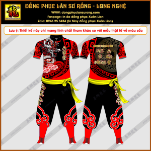 ĐỒNG PHỤC LÂN SƯ RỒNG LỤC GIA
