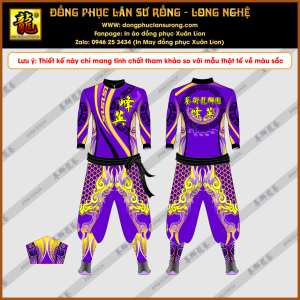 ĐỒNG PHỤC LÂN SƯ RỒNG PHONG ANH