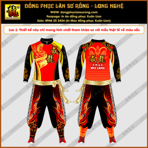 ĐỒNG PHỤC LÂN SƯ RỒNG THANH THI 2