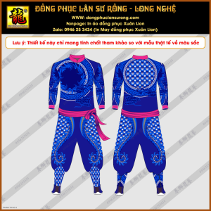 ĐỒNG PHỤC LÂN SƯ RỒNG MẪU 1