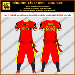 ĐỒNG PHỤC LÂN SƯ RỒNG TỨ HẢI