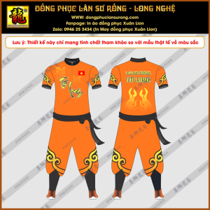 ĐỒNG PHỤC LÂN SƯ RỒNG TỨ LONG