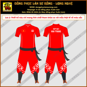 ĐỒNG PHỤC LÂN SƯ RỒNG VĂN TRUNG