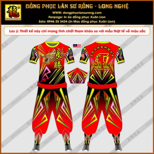 ĐỒNG PHỤC LÂN SƯ RỒNG AH LENG